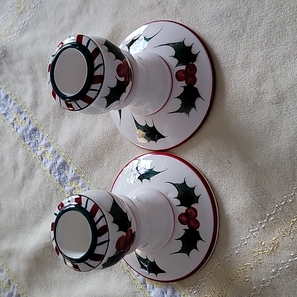 CANDLE STICK SET/VINTAGE - Picture 2 of 8